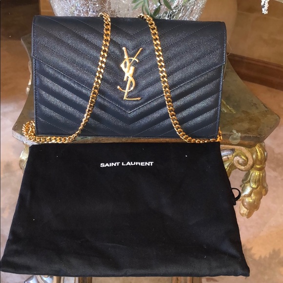Yves Saint Laurent Handbags - New 💯 Authentic Guaranteed YSL MONOGRAM CHAIN BAG